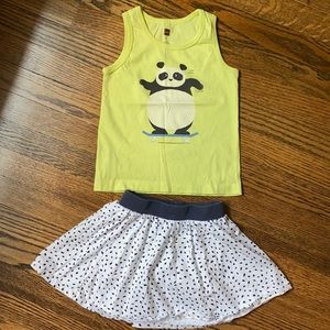 Tea Collection Top and Skort